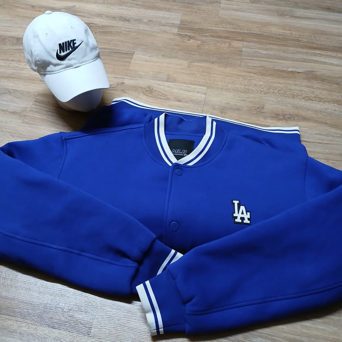 MLB 엠엘비 네오프렌 바시티 누빔 점퍼 야구 자켓 상품이미지1