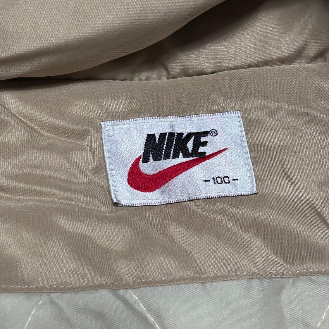 Nike 00s 올드스쿨 베이지 점퍼 상품이미지2