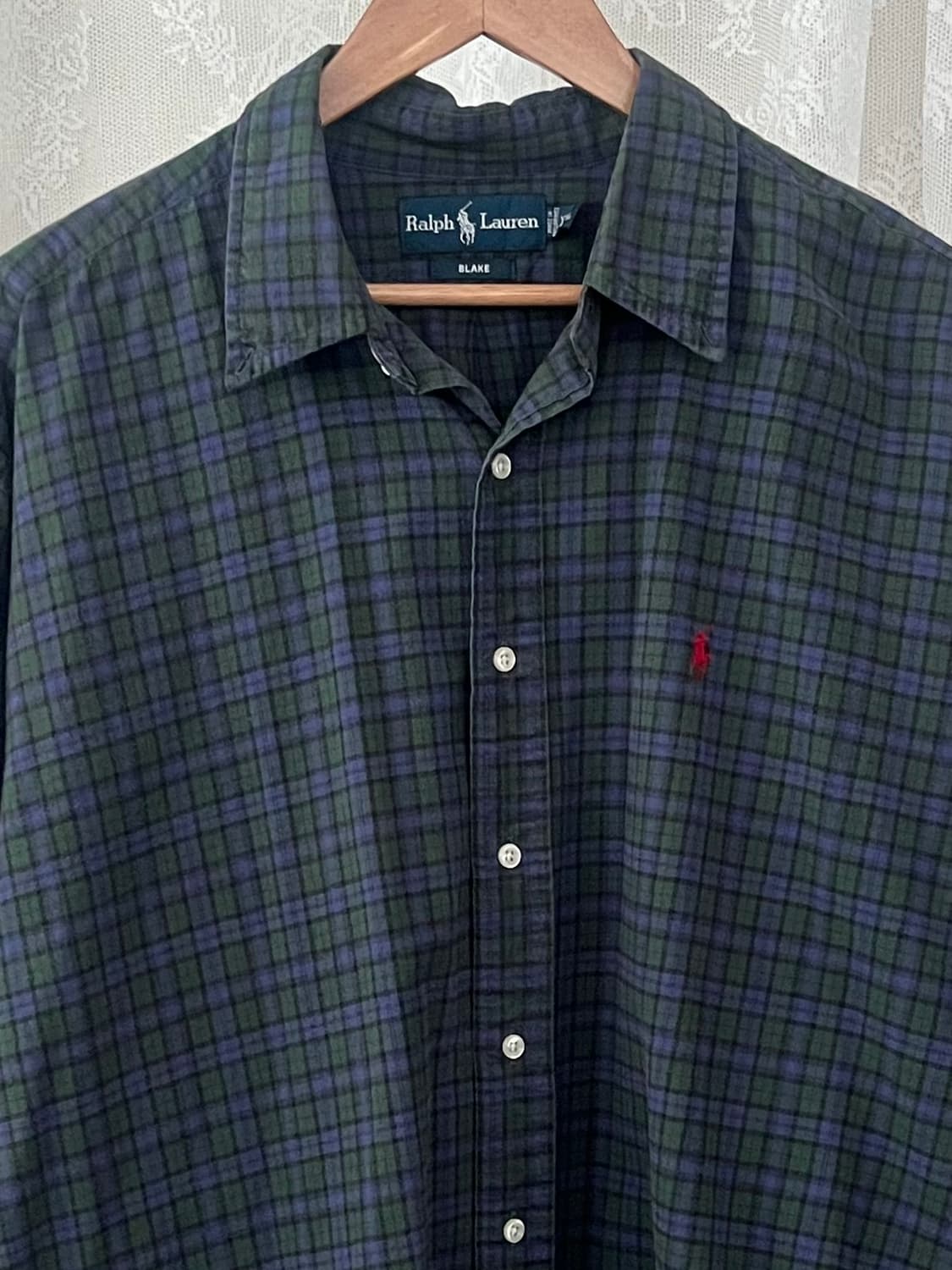 XXL) 폴로 랄프로렌 BLAKE 체크 셔츠 상품이미지3
