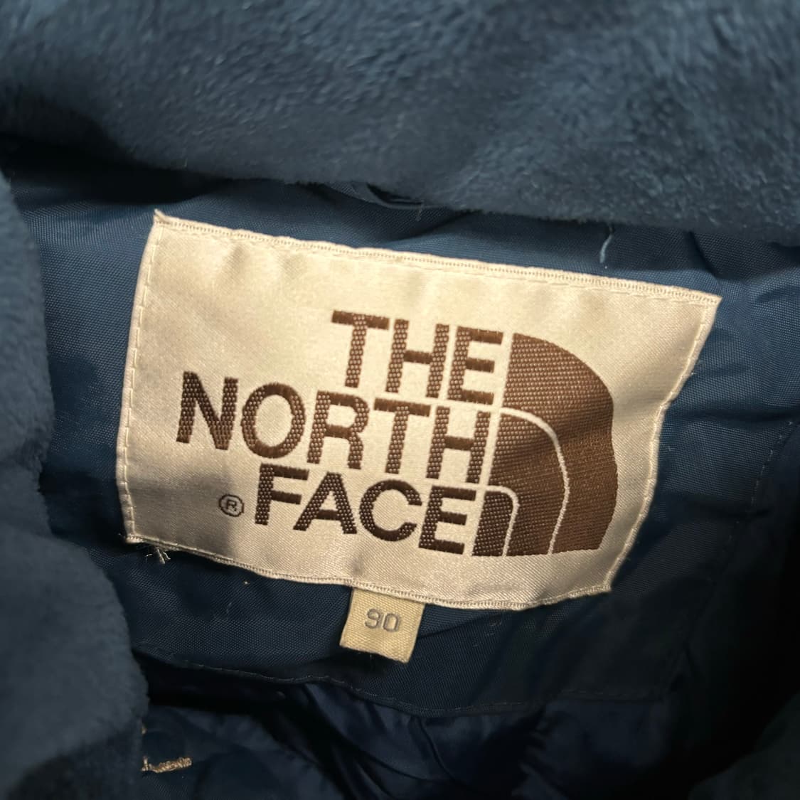 노스페이스 블루 더플 떡볶이 코트 st 후드 롱패딩 상품이미지5