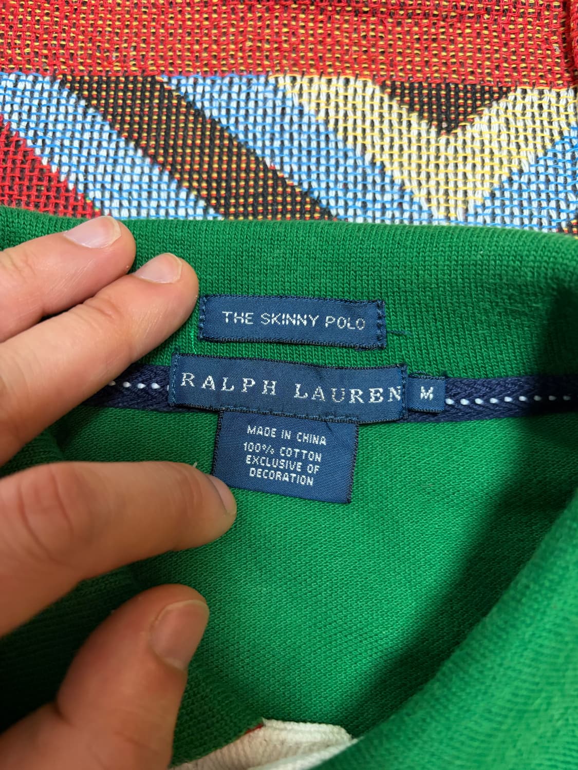 44-55) 폴로 랄프로렌 빅포니 이탈리아 카라티 치프키프 상품이미지5