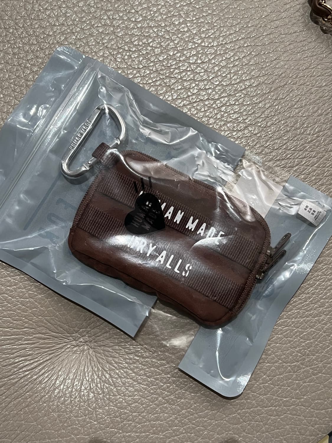 휴먼메이드 지갑 브라운 미개봉 새상품 상품이미지1