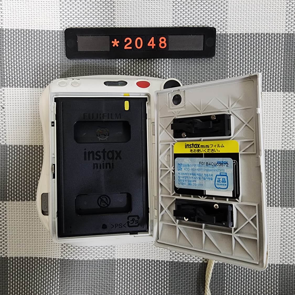 후지 인스탁스 미니 25 화이트 폴라로이드 카메라 상품이미지5