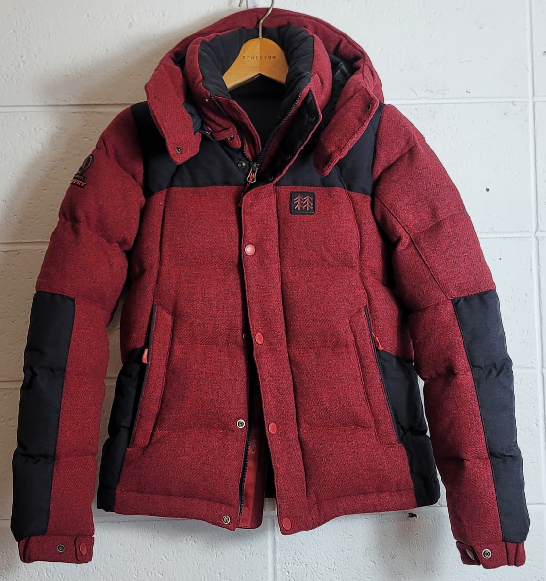 코오롱스포츠(여성용) 헤스티아 울(모직) 구스다운(거위털) 패딩점퍼 상품이미지2