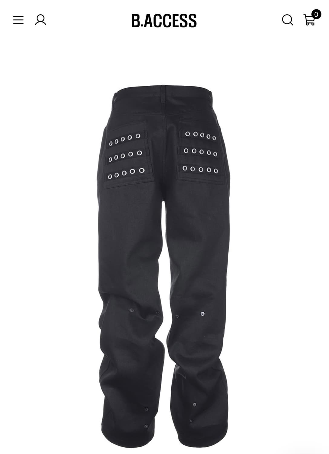 비엑세스 바지 상품이미지1