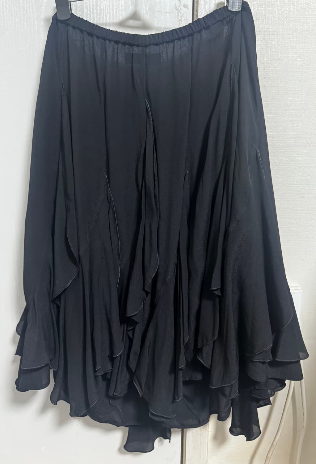 자라 미디 프릴 스커트 상품이미지2