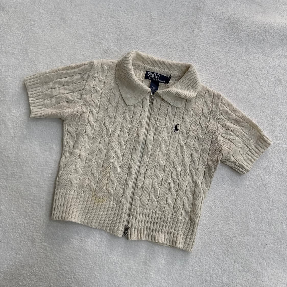 XL 폴로랄프로렌 여성 반팔 케이블 니트 0331T 상품이미지1