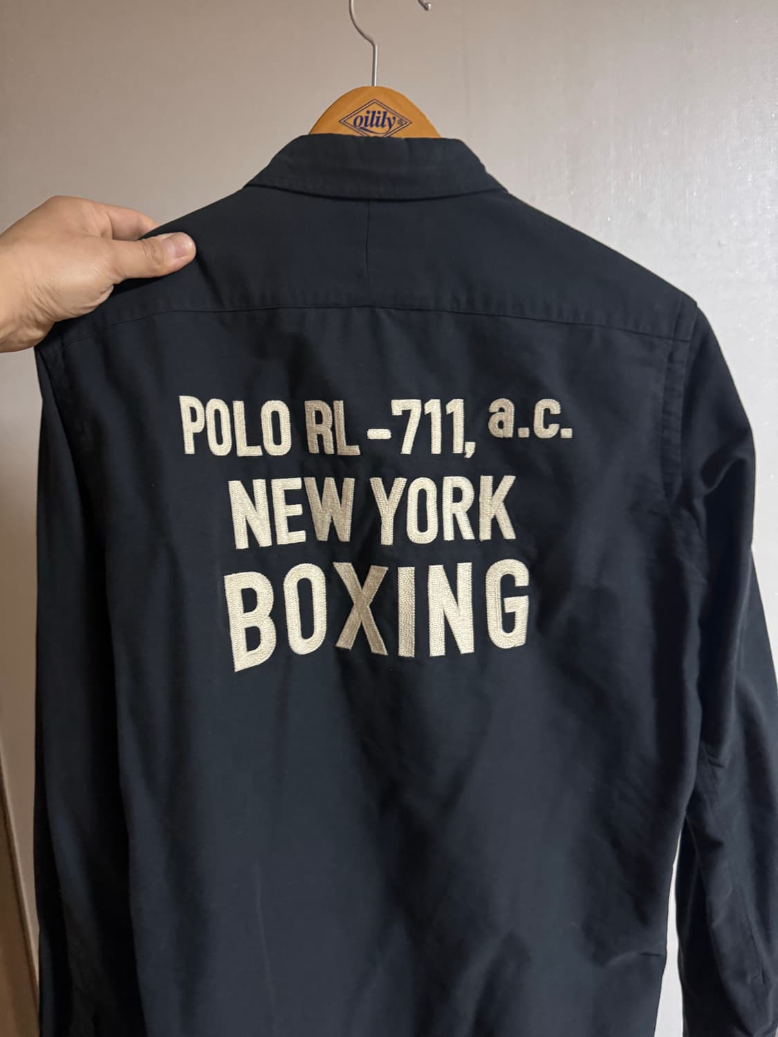 랄프로렌 복싱클럽 셔츠 m 상품이미지1