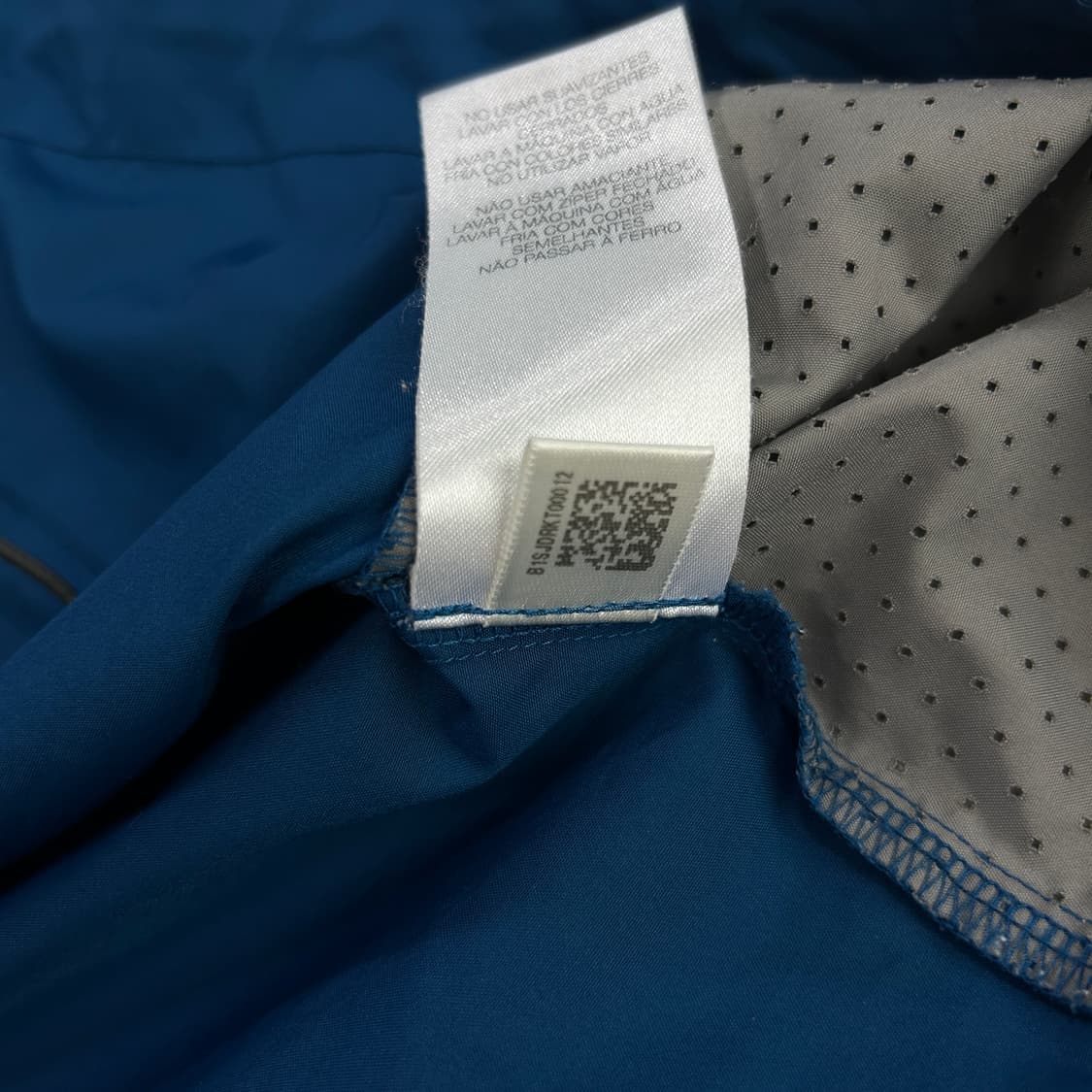 살로몬 블루/회색 바람막이 자켓 m 상품이미지3