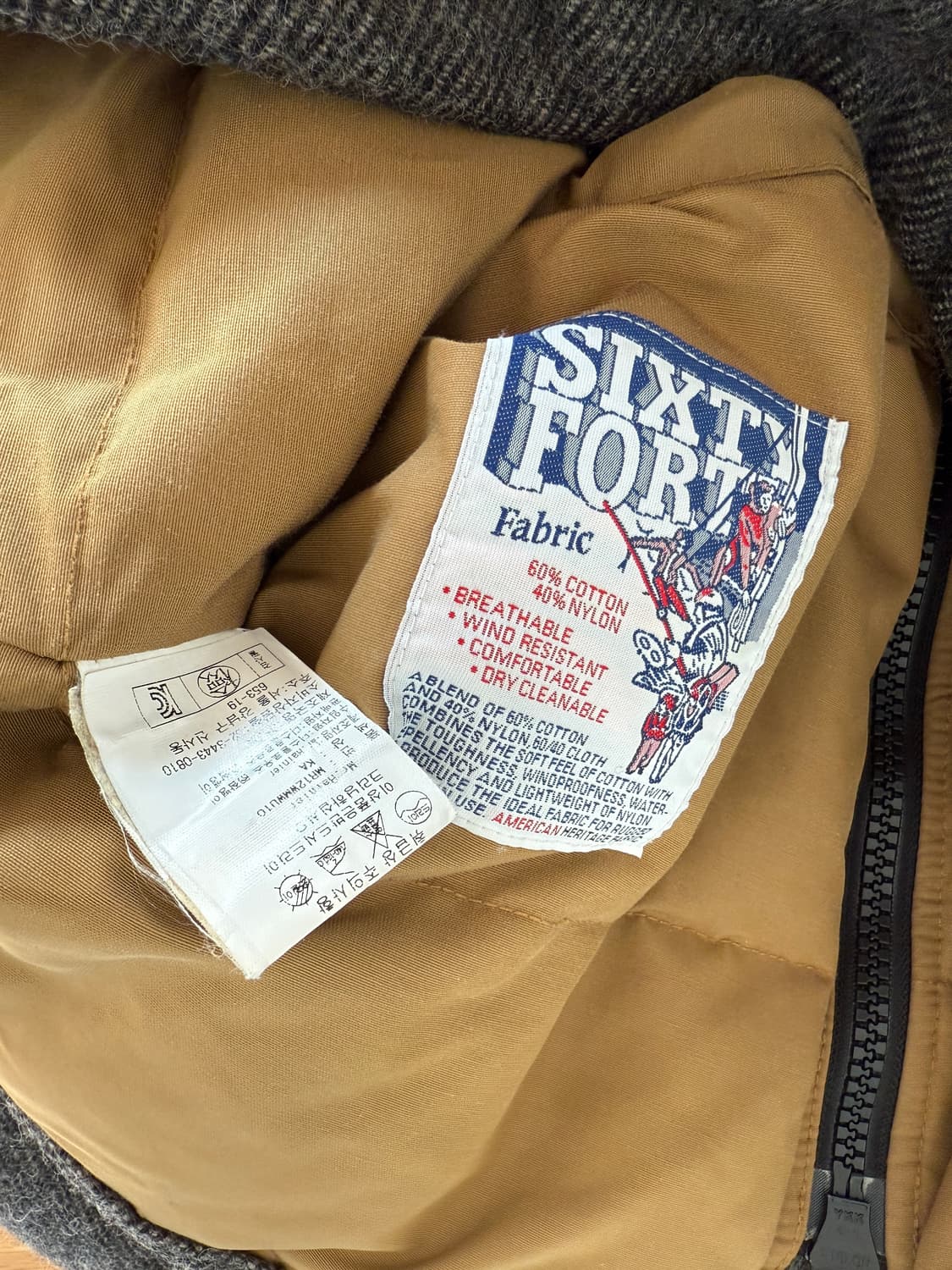 MT.RAINIER DESIGN 트위드 패딩(2way zip) 상품이미지9