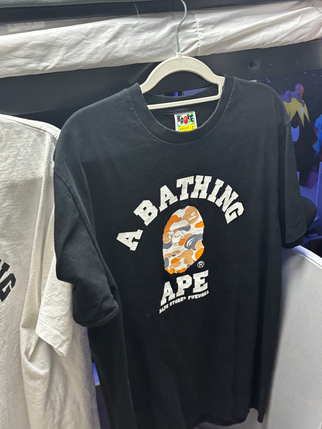 베이프 컬리지 티셔츠 L 상품이미지2