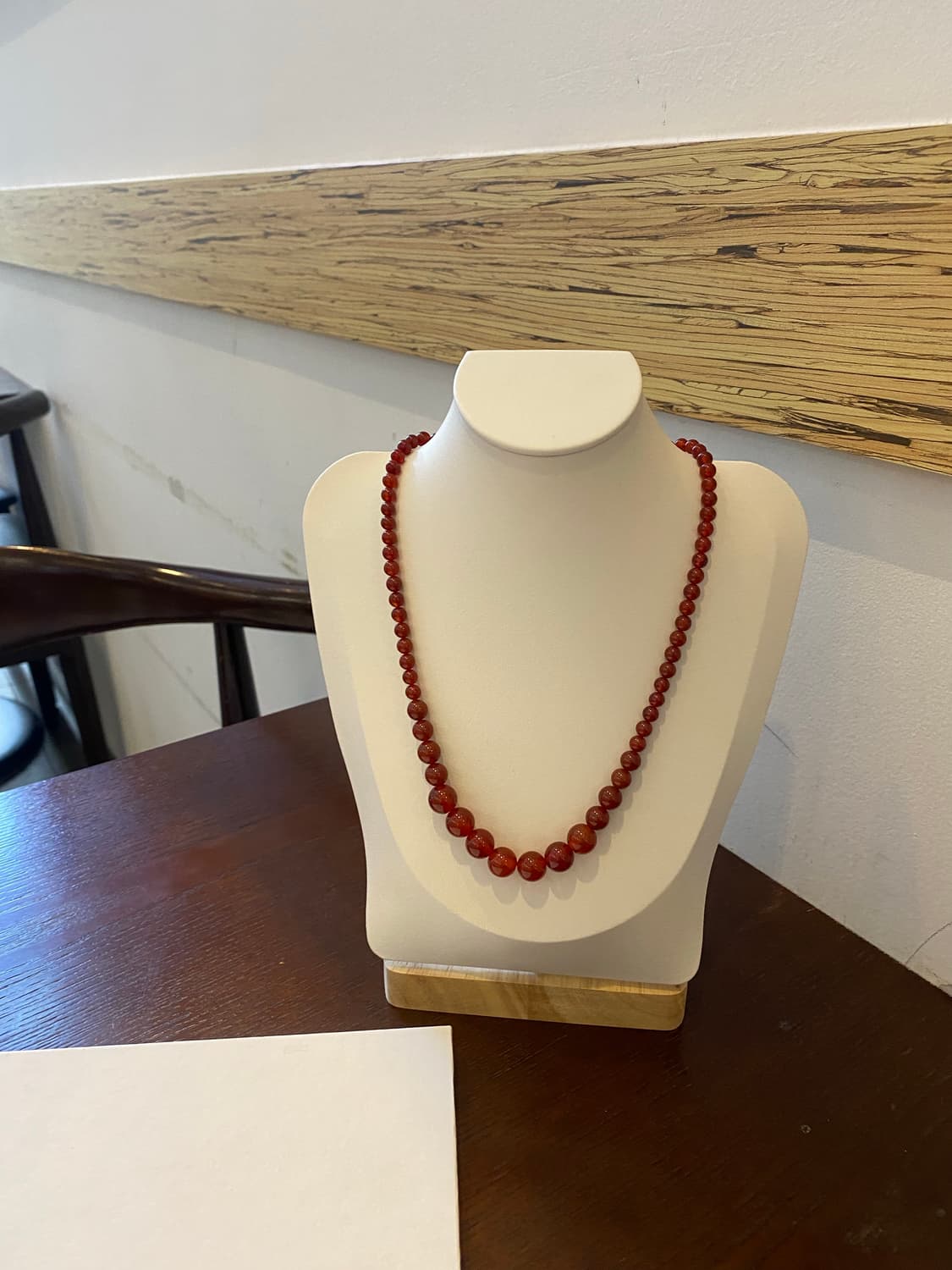 일본 수입 카넬리안 목걸이 상품이미지6