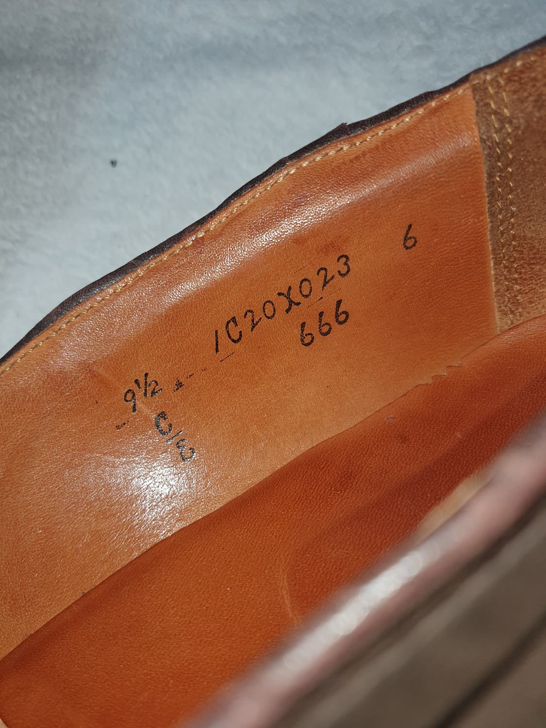 ALDEN 알든 666. 테슬로퍼 9.5 브라운 상품이미지7