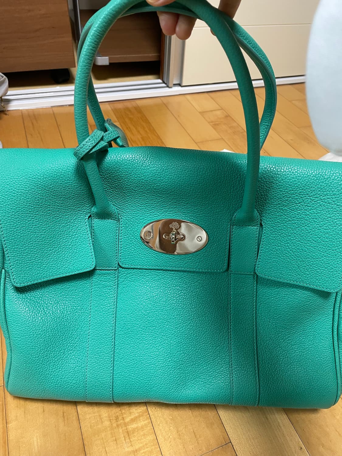 멀버리 터키색 토트백 상품이미지3