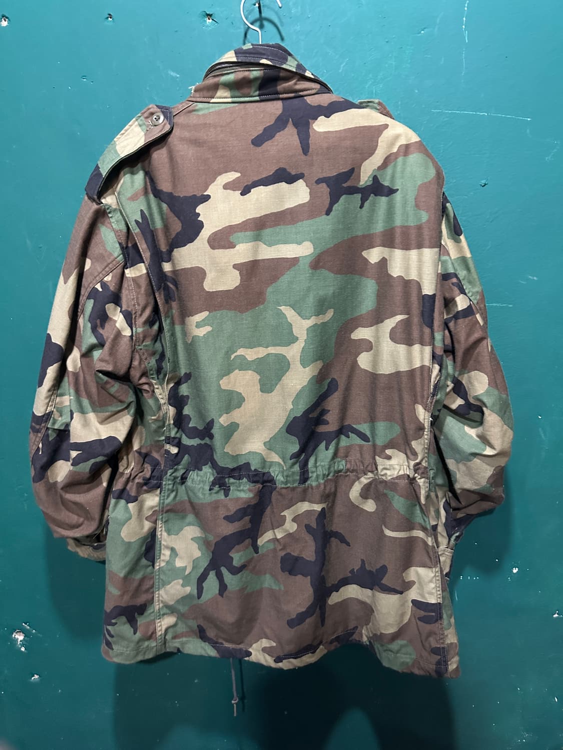 미군 오리지널 우드랜드 자켓 라지롱 상품이미지3