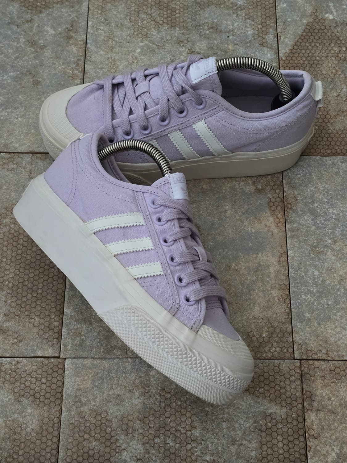 (235)아디다스 니짜 플랫폼 바이올렛  상품이미지7