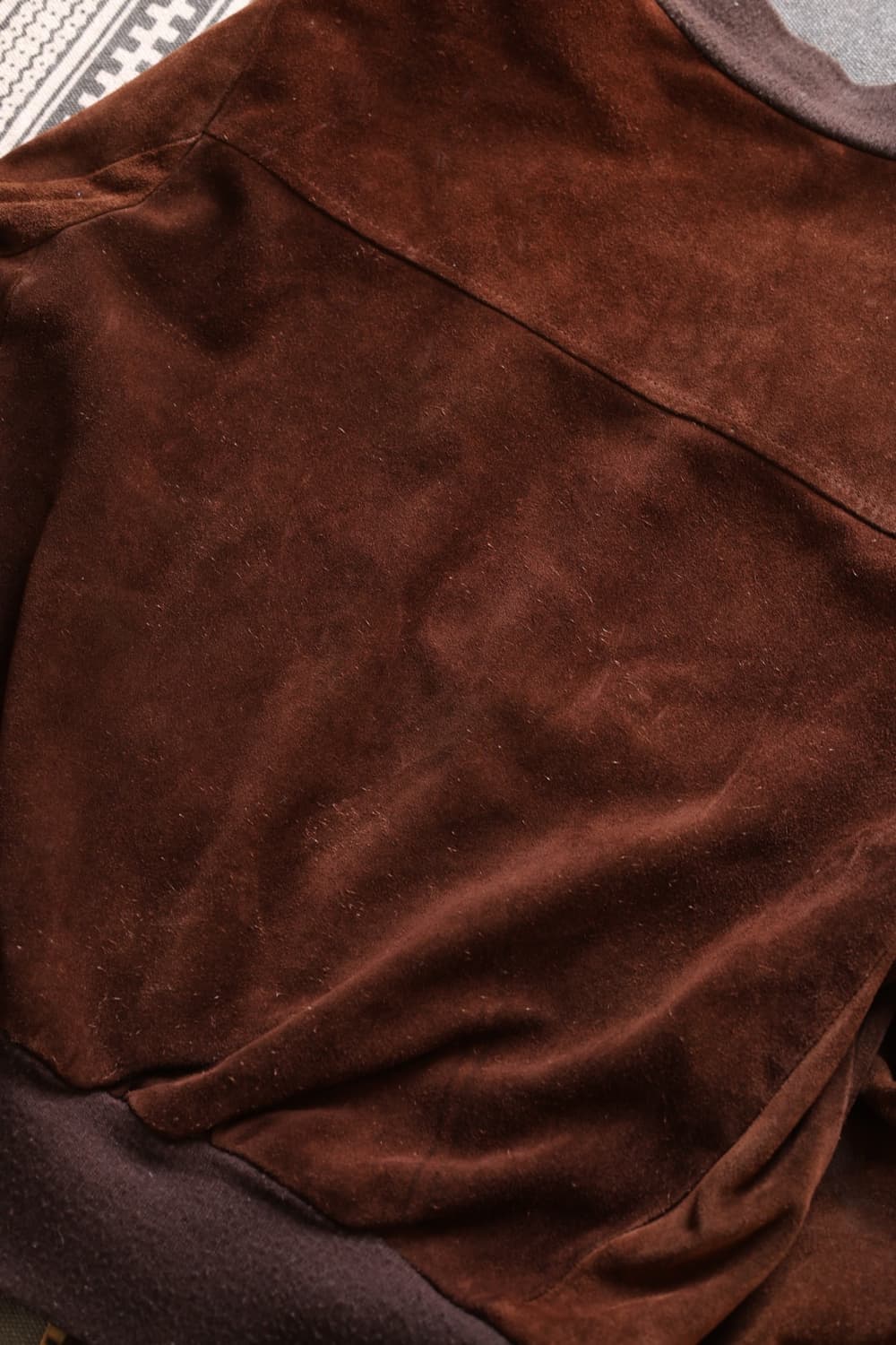 시어스 sears the leather shop 70s 스웨이드봄버자켓 상품이미지10