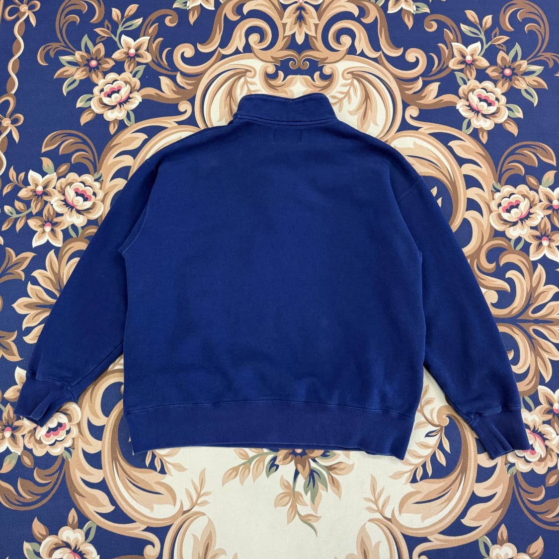 (L)JPN 리 LEE 하프집업 맨투맨(네이비,남빨) 상품이미지4