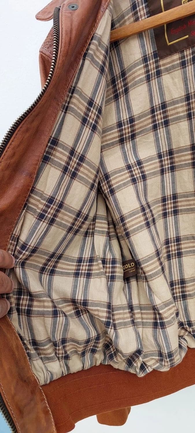 벨스타프 골드라벨 a2봄버 가죽 자켓 폴로 드레익스 아카펠라 상품이미지8