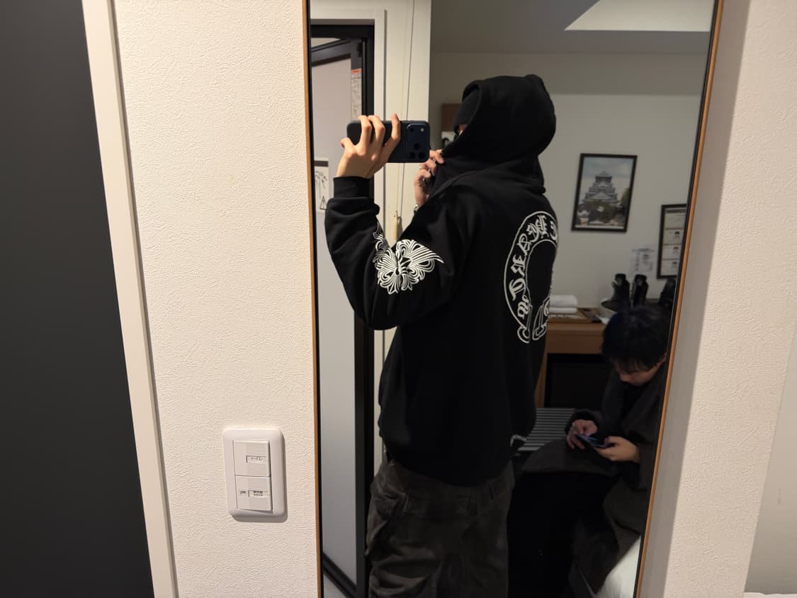 크롬하츠  플로랄 후드집업 헤비 상품이미지2