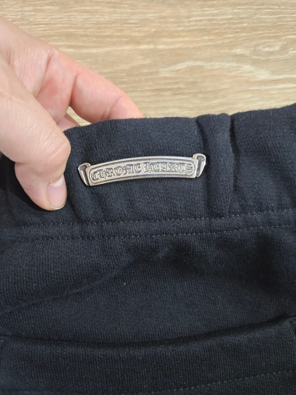 크롬하츠  웨이스트백 실버패치 레터링 자수 팬츠 (미사용) 상품이미지5