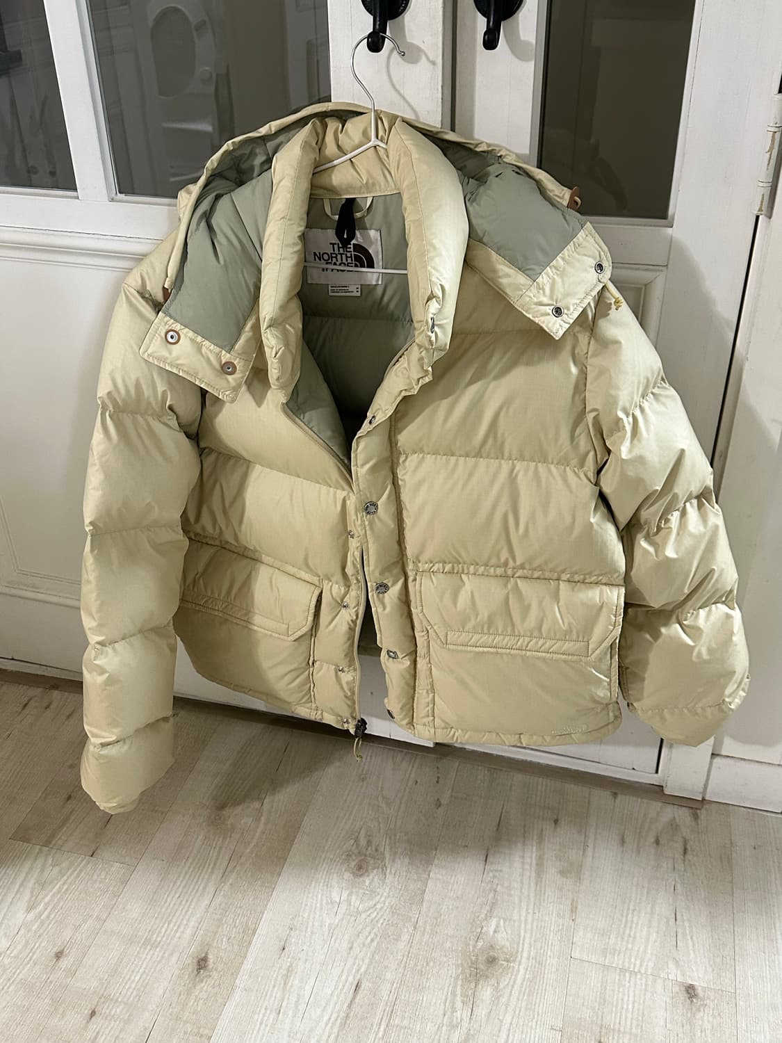 실착1회 완전새상품급 외국판 노스페이스 패딩 상품이미지1