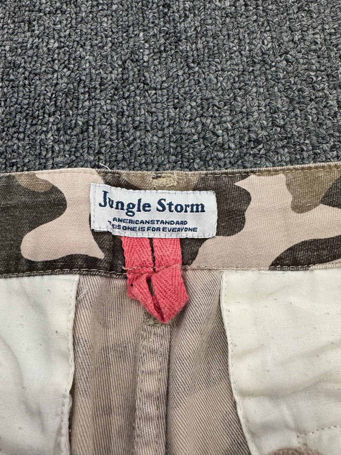 M)Jungle Storm 빈티지 카모 패턴 카고팬츠 상품이미지6