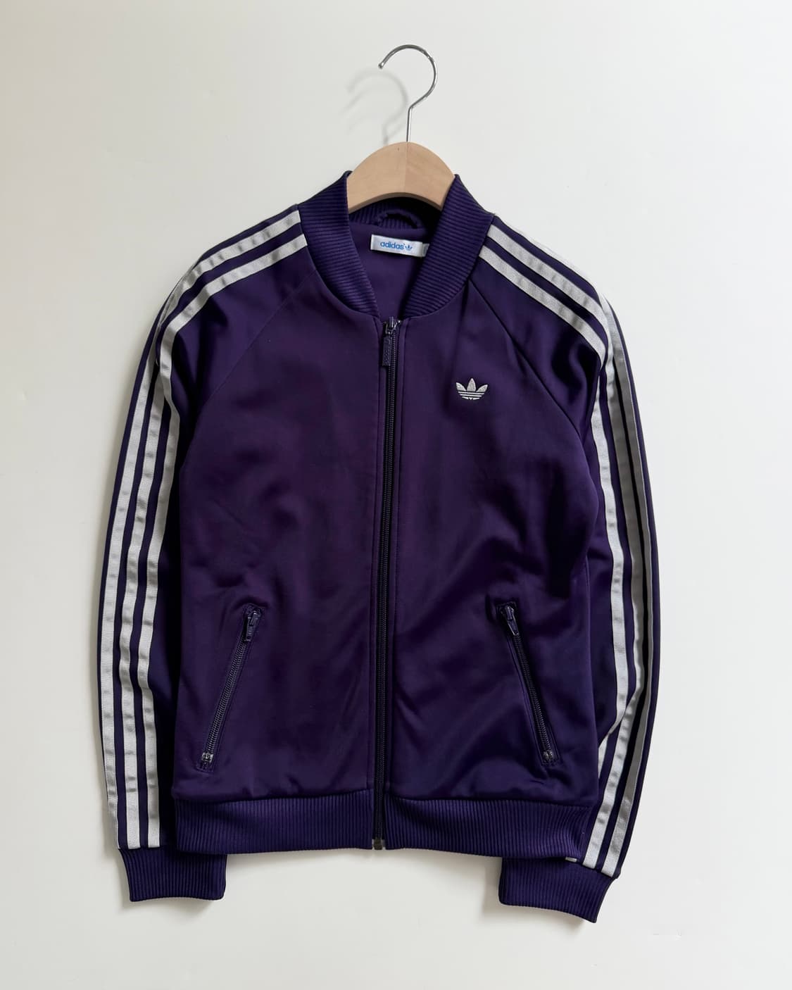 Adidas 아디다스 우먼즈 슈퍼걸 퍼플 트랙탑 상품이미지1