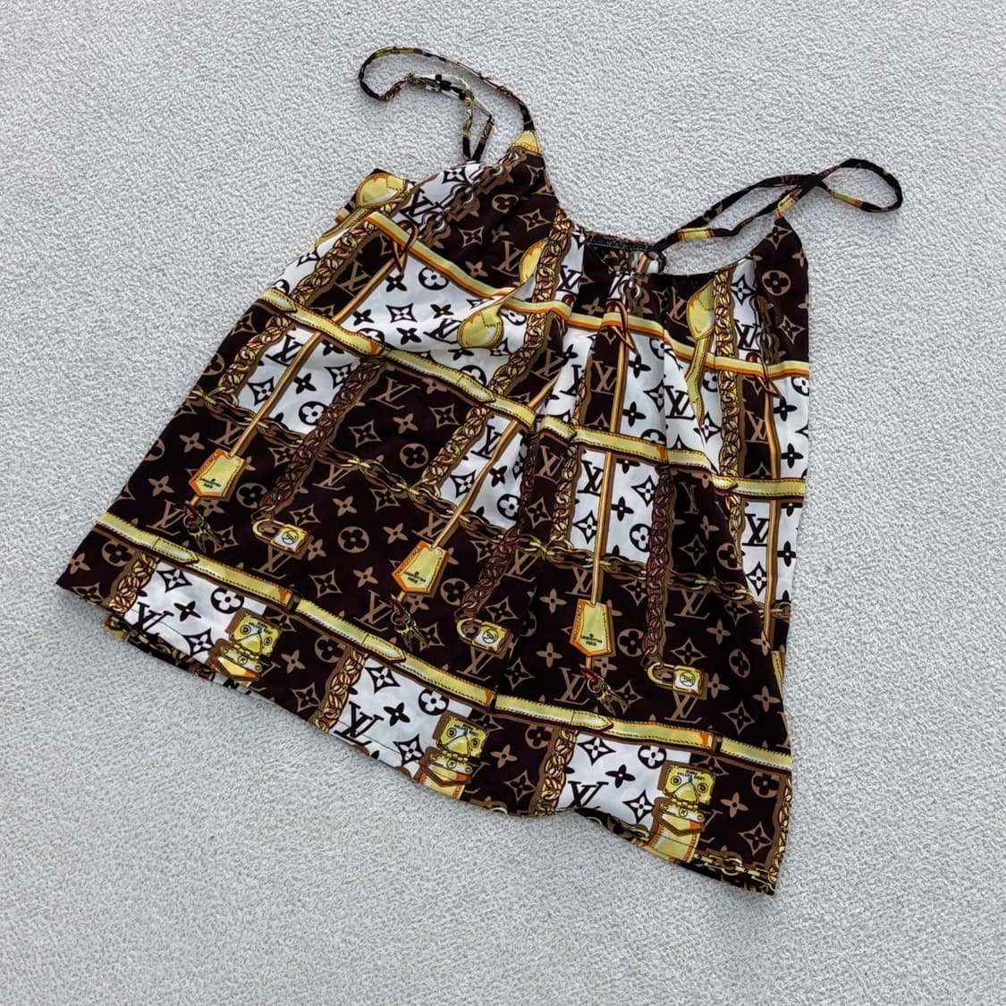 실측확인 빈티지 여성 탑 상의 0415E 상품이미지1