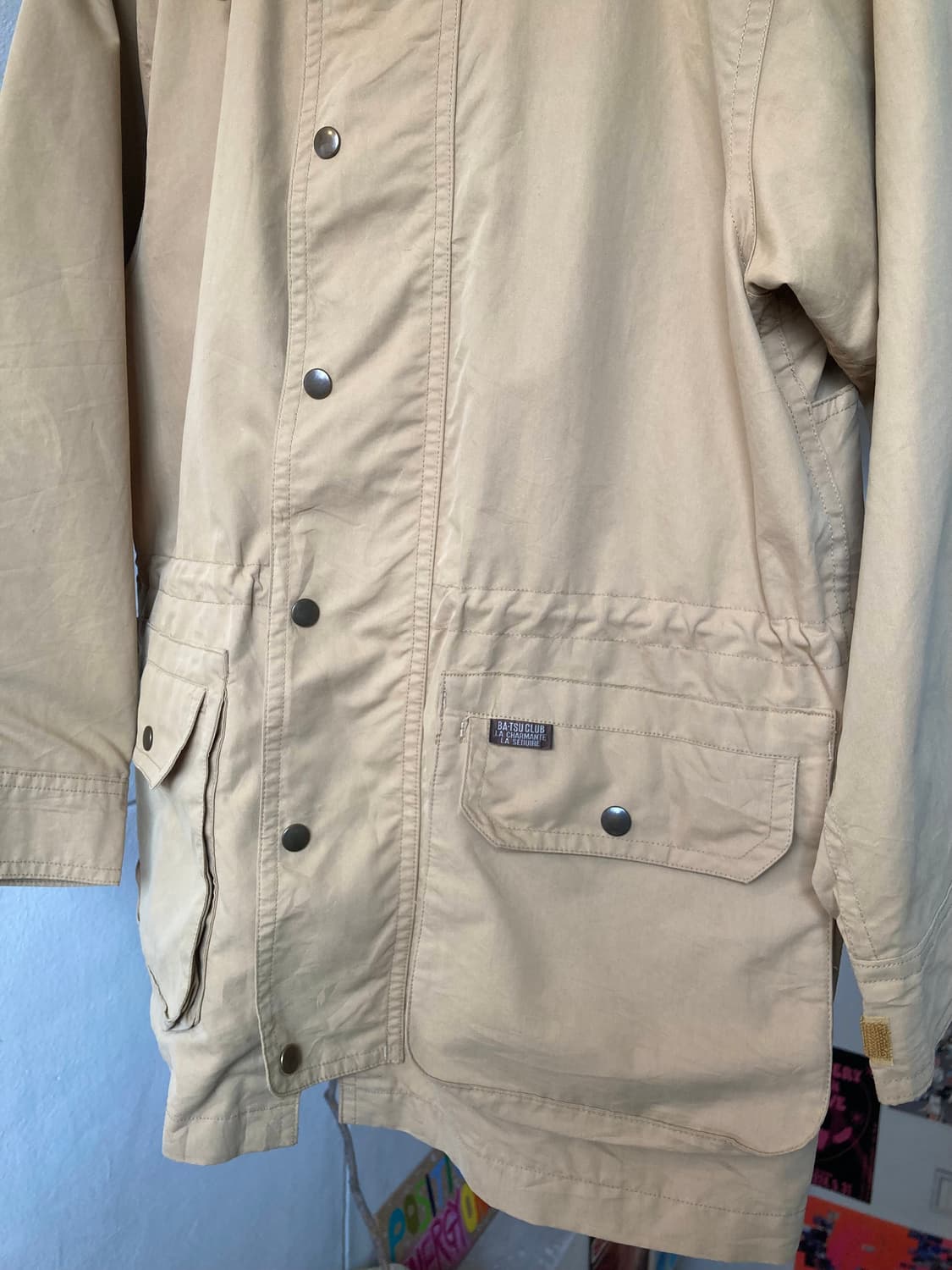 빈티지 야상 사파리 자켓 상품이미지3