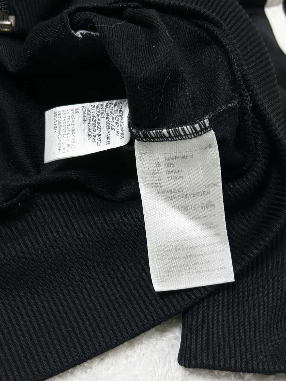 아디다스 블랙 파이어버드 져지 상품이미지7