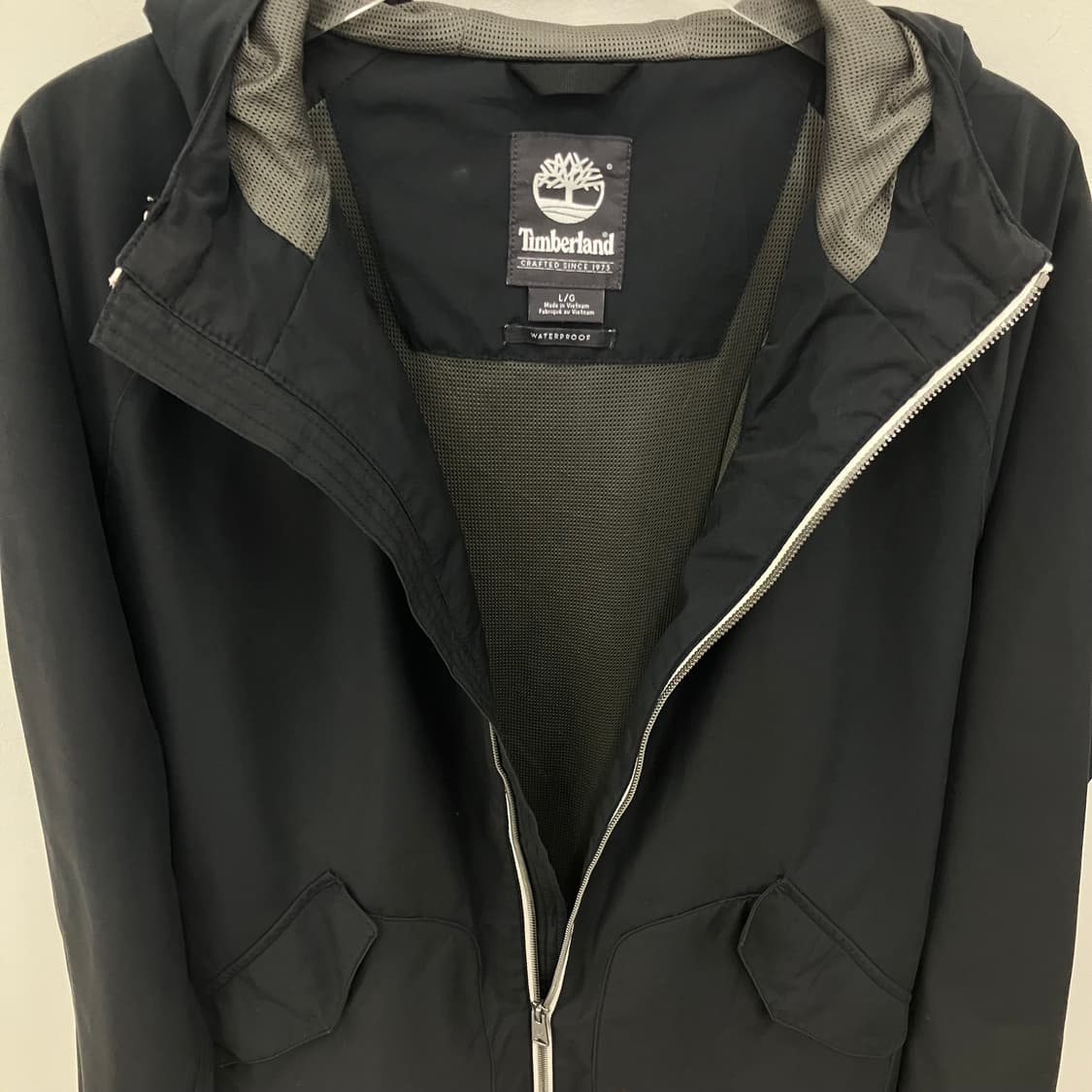 팀버랜드 블랙 워터프루프 바람막이 L 상품이미지5