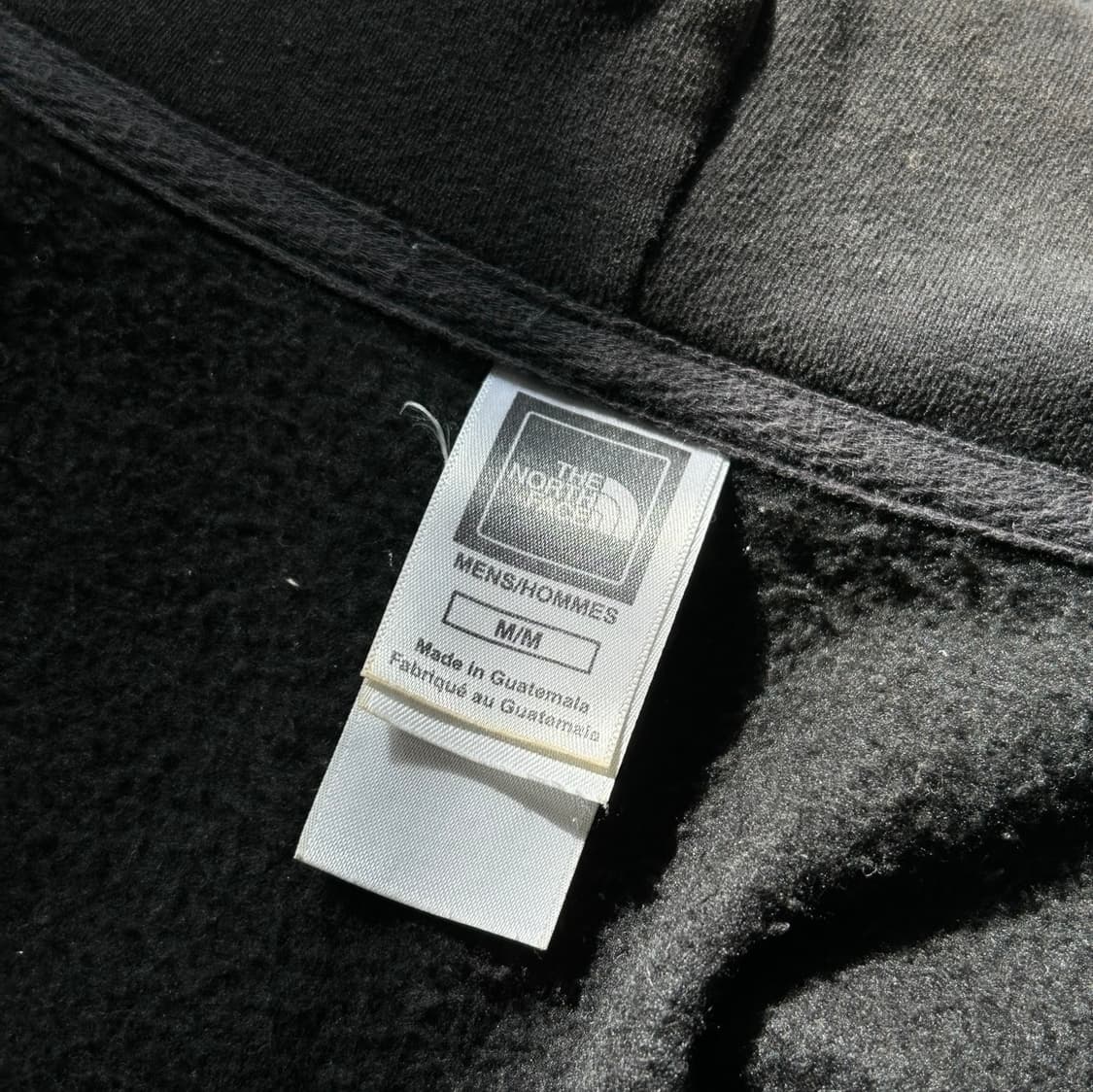 노스페이스 블랙 기모 후드집업  상품이미지7