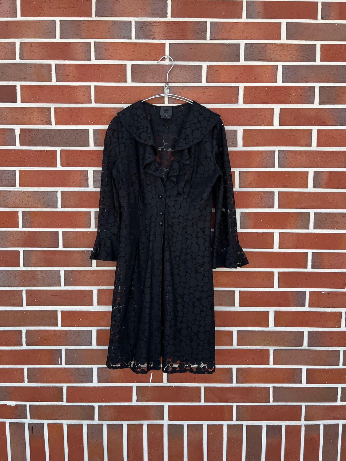Anna sui 도트 시스루 롱 자켓 상품이미지1