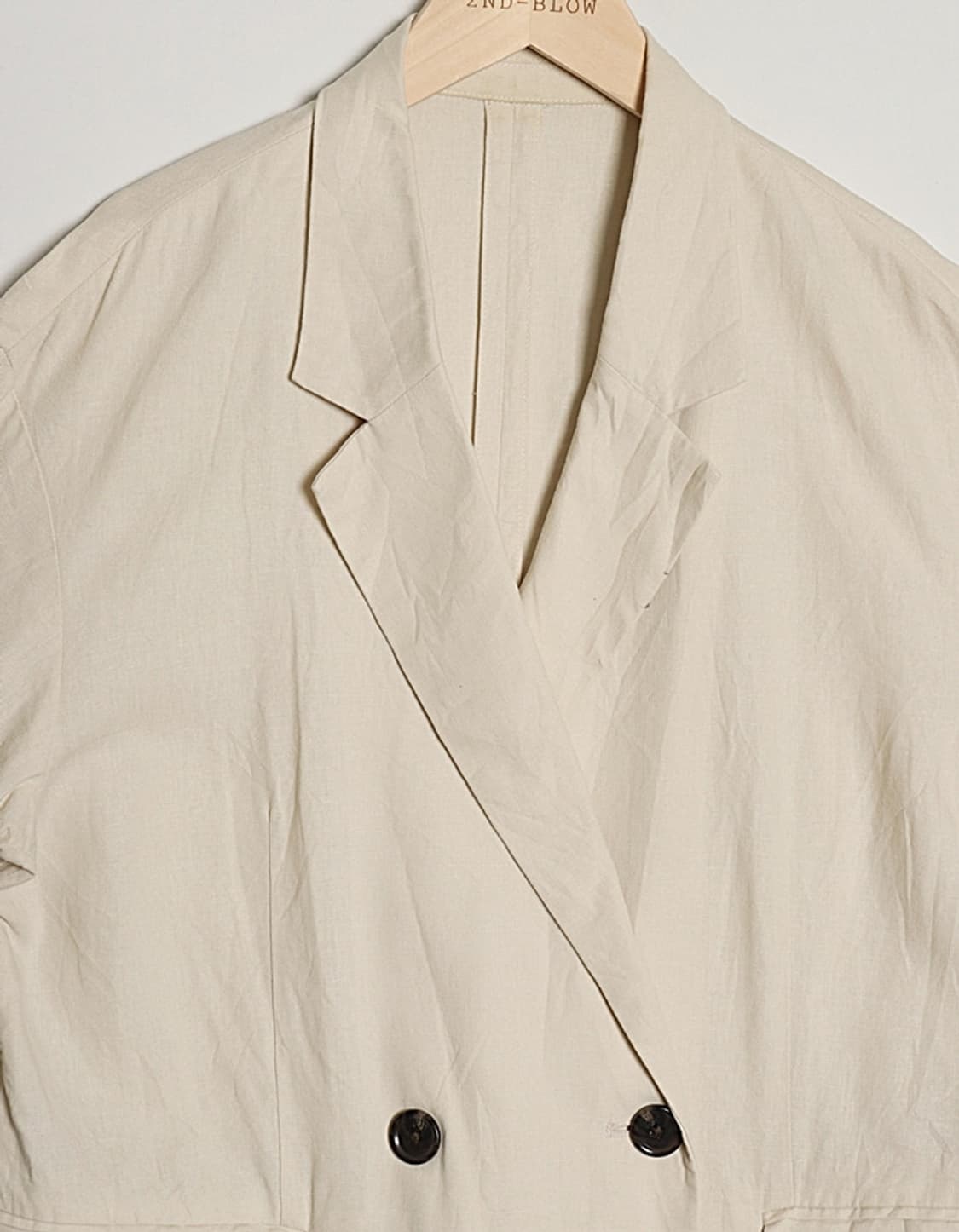 G U Linen Blend Tailored Jacket 상품이미지2