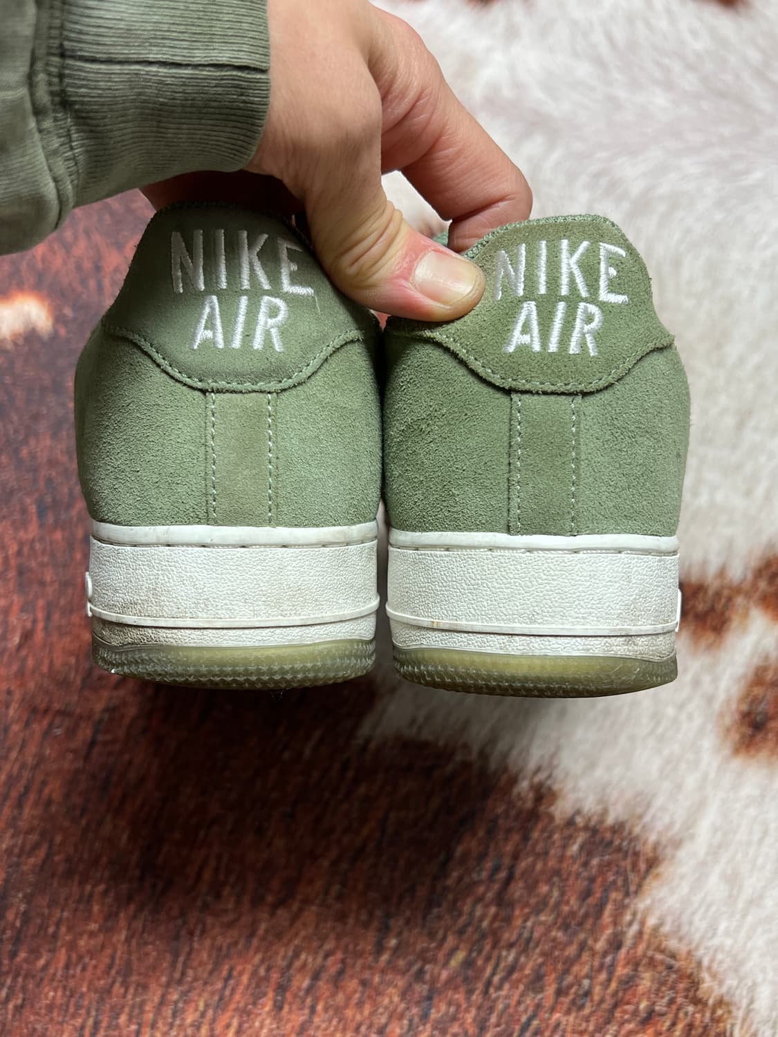 [280] 나이키 에어포스 1 로우 레트로 오일 그린 상품이미지4