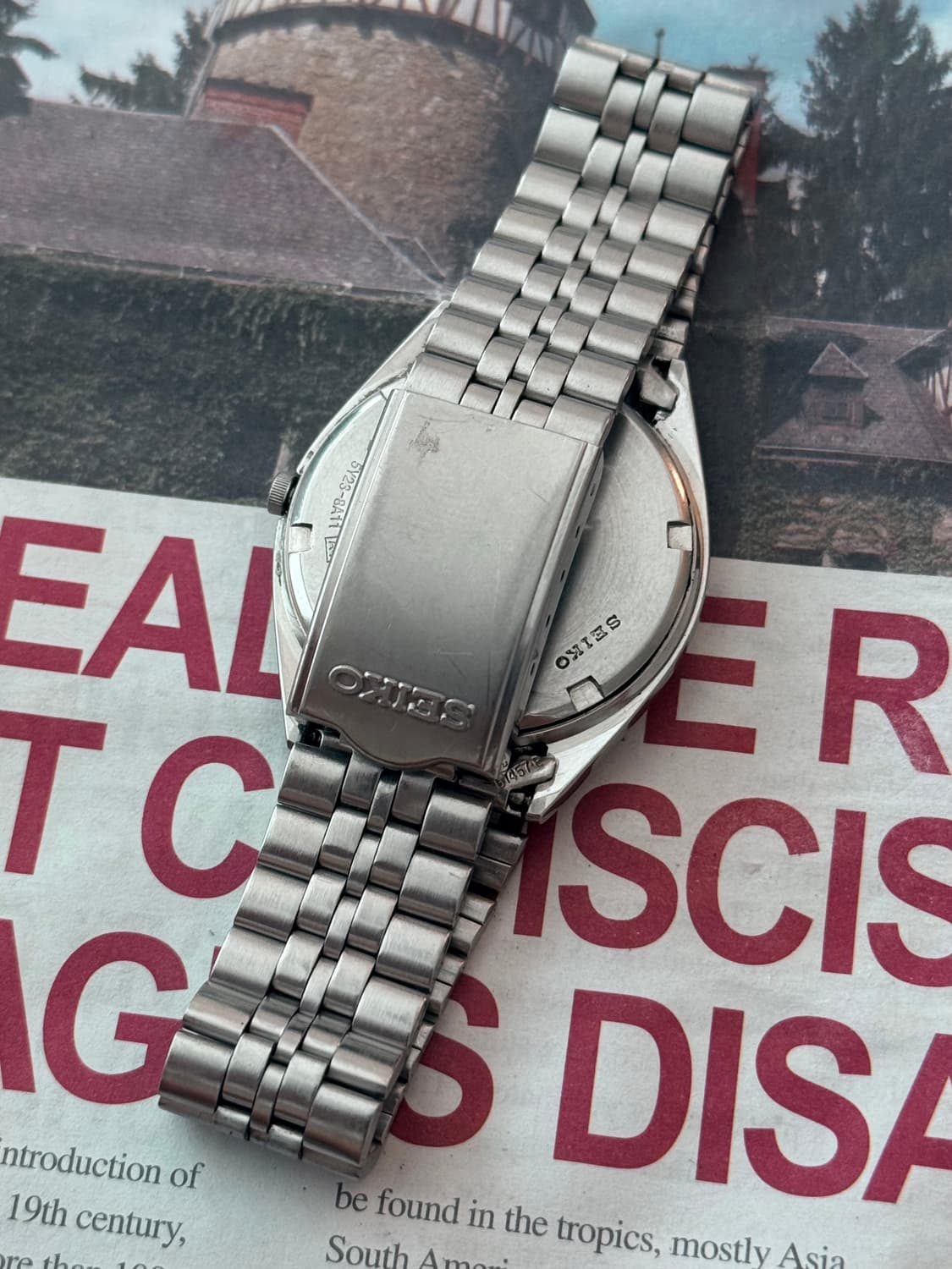 Seiko 세이코 SQ 쿼츠 Day-Date 상품이미지4