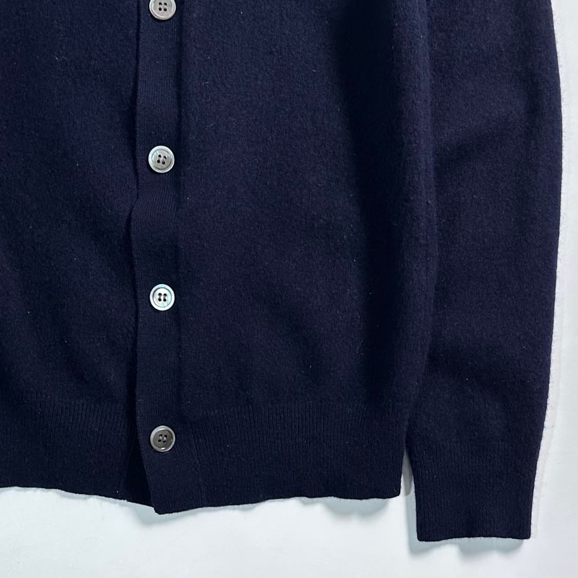 꼼데가르송 더블하트 울 가디건 상품이미지4