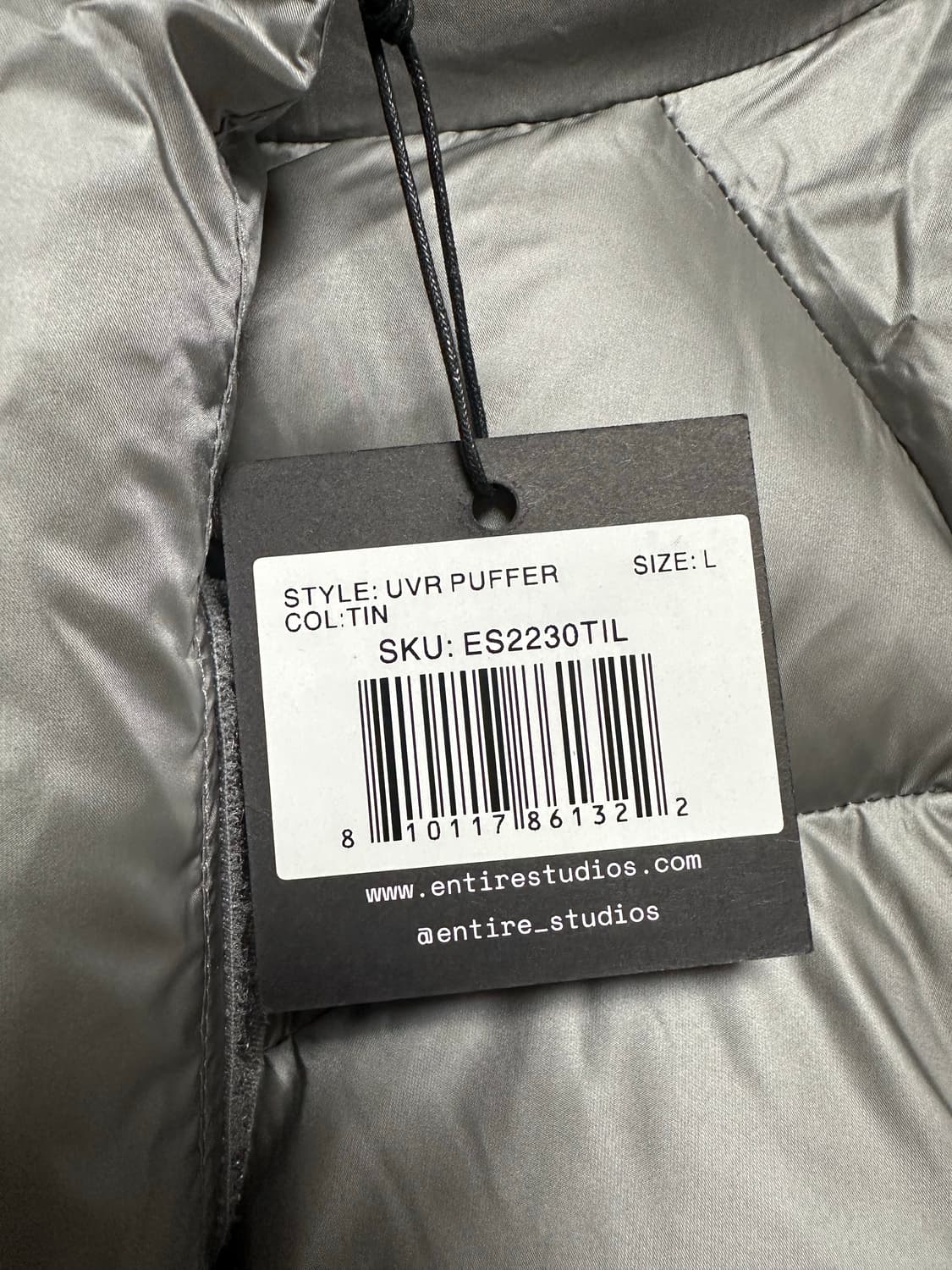 엔타이어스튜디오 uvr 다운 푸퍼 자켓 상품이미지3