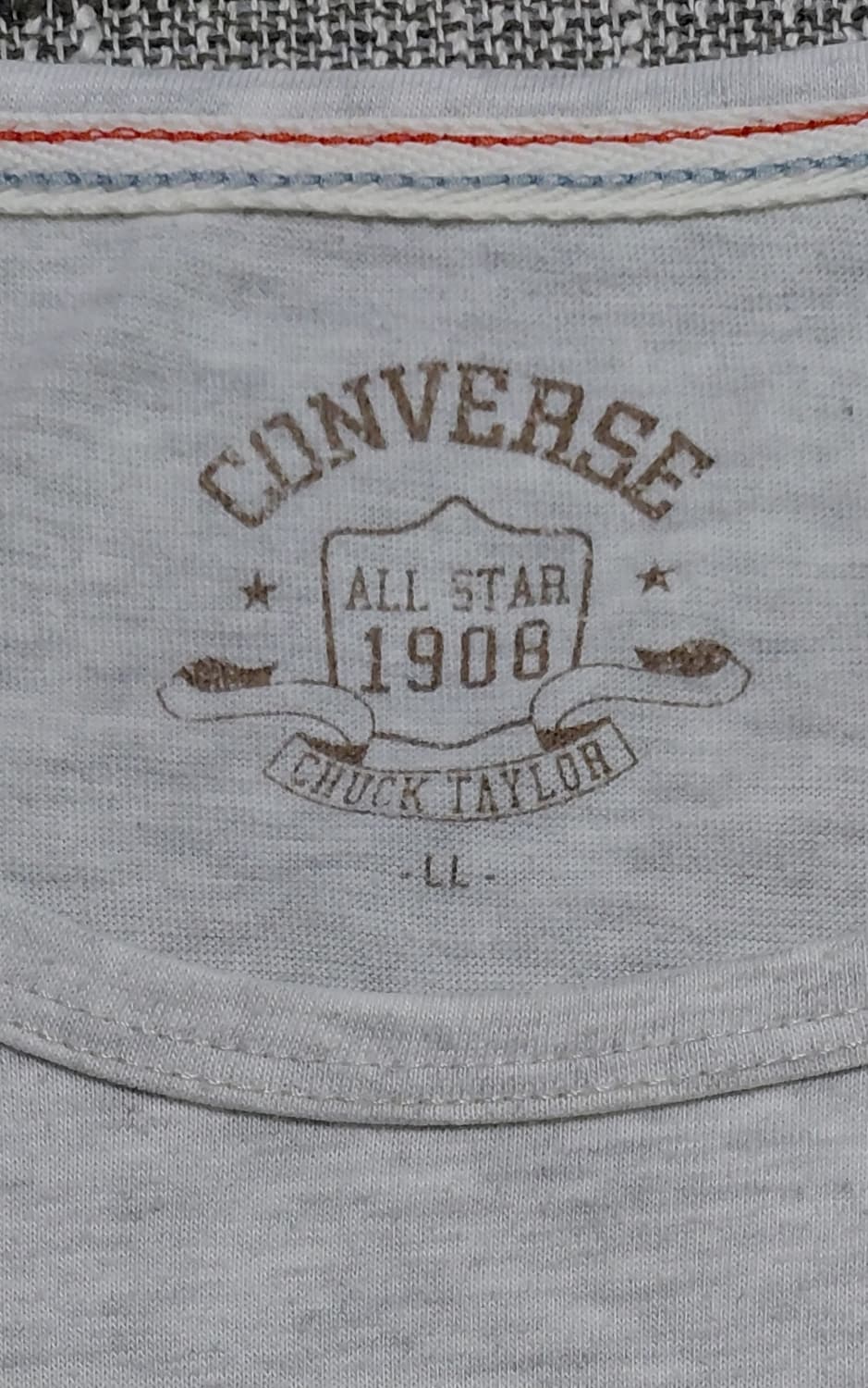 [LL] 일본판 CONVERSE 올스타 빅로고 그래픽 반팔 티셔츠 상품이미지6