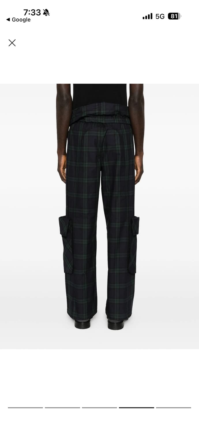 Open yy WAIST TARTAN CARGO 상품이미지3