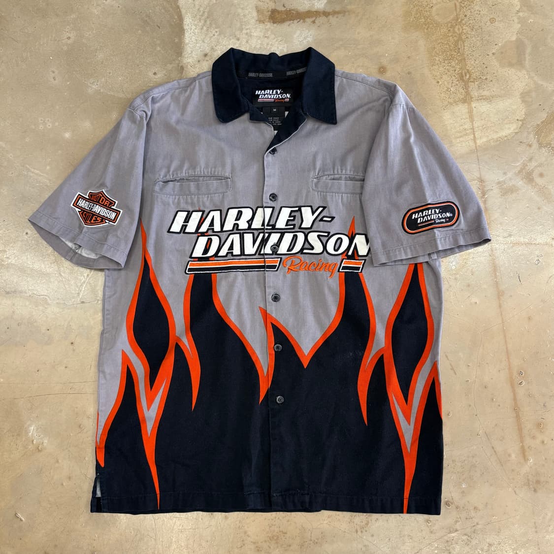 M 할리데이비슨 레이싱 반팔셔츠 상품이미지2