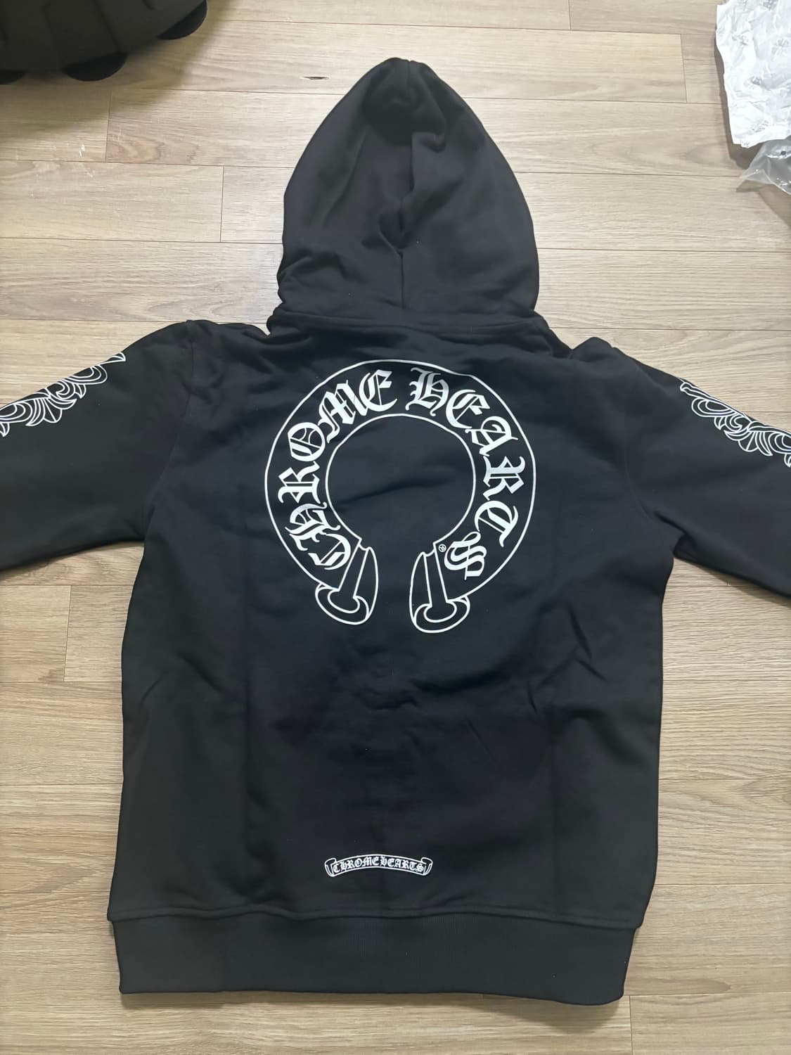 크롬하츠 홀스슈 플로랄 후드집업 낙오프 급처 상품이미지2