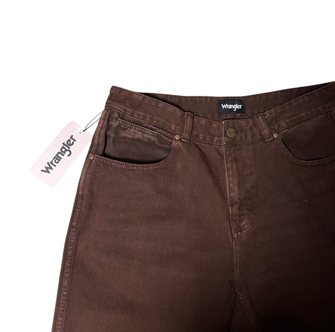 (새상품)랭글러 Wrangler 브라운 데님 팬츠 32 상품이미지6