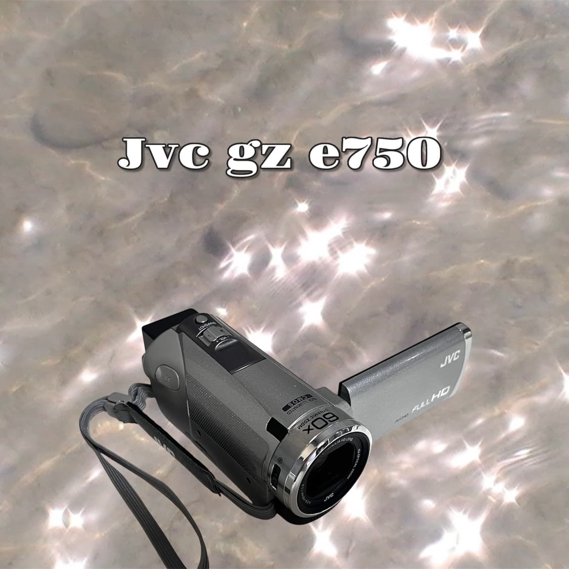 특가/A급/ jvc gz e750 빈티지 캠코더 카메라 실버 상품이미지1