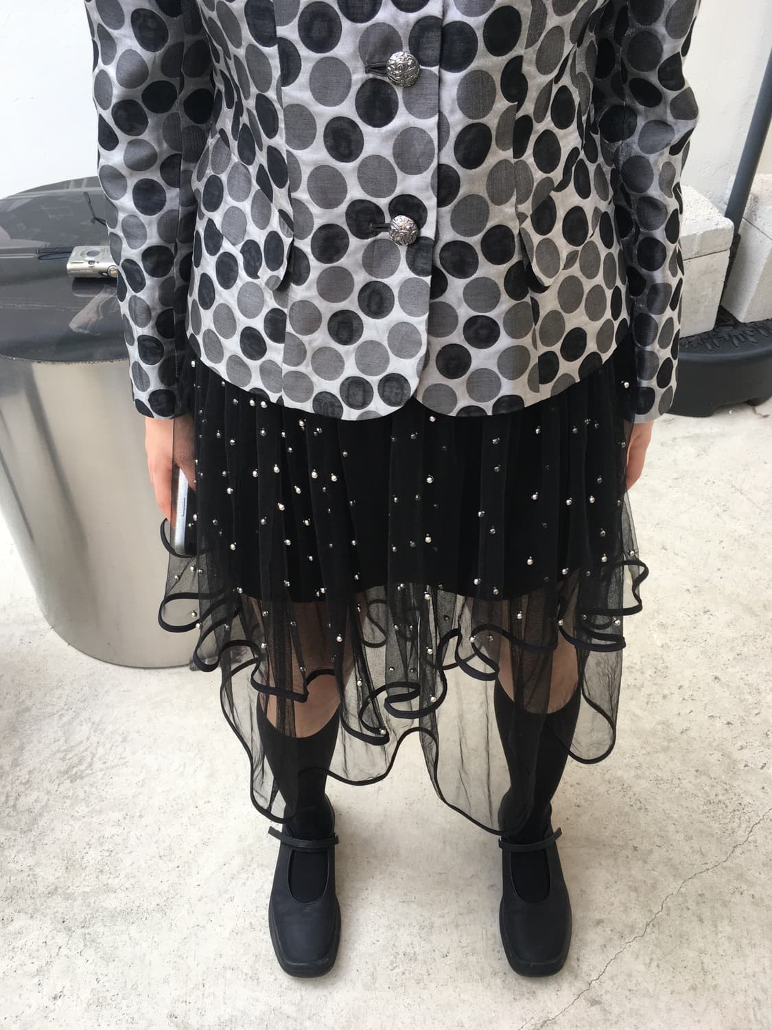 Japanese Vintage Dot JK 상품이미지2