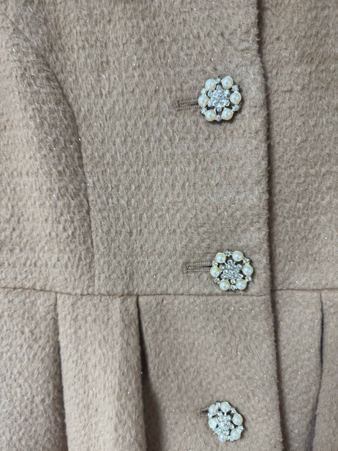 빈티지 라떼 갸루 코트 상품이미지8