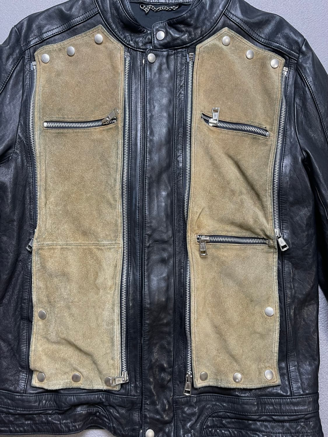 [xl] 양가죽자켓 -라이더자켓-100-105 slim jacket 상품이미지8