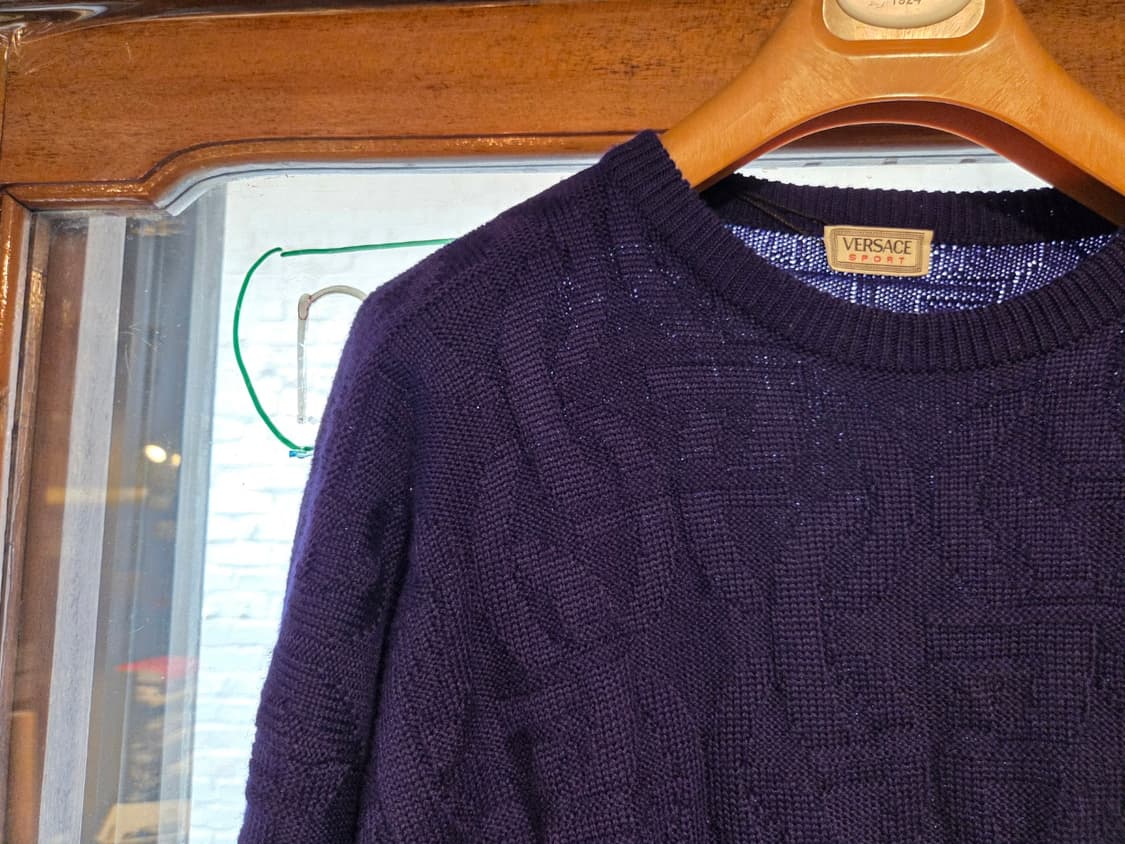 90'S 지아니 베르사체 케이블니트 상품이미지10
