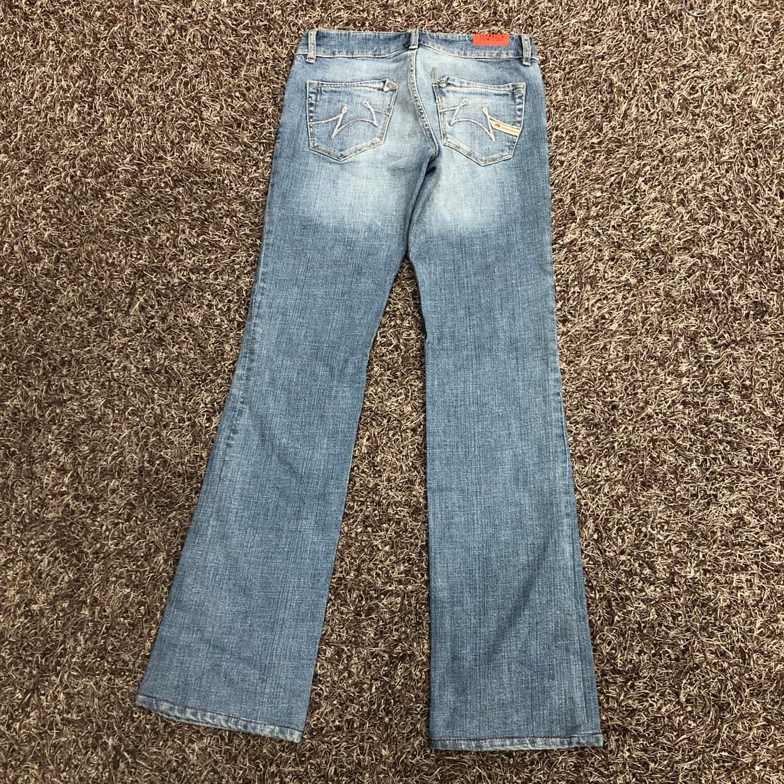 파라수코 워싱 부츠컷 데님 팬츠 상품이미지3